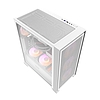 Darkflash DRX70 Mesh számítógépház + 4 RGB ventilátor fehér (DRX70 MESH WHITE)