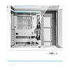 Darkflash DY450 számítógépház ventilátorok nélkül fehér (DY450 White)