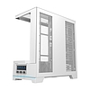 Darkflash DY451 PRO számítógépház + 1 ventilátor fehér (DY451 PRO White)
