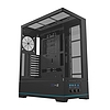 Darkflash DY451 számítógépház ventilátorok nélkül fekete (DY451L Black)