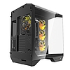 Darkflash DY470 számítógépház fekete + 4 ventilátor + GPU konzol (DY470 fans+holder Bl)