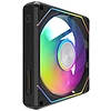Darkflash Gauss G24 számítógépes ventilátor fekete (Gauss G24 Black)