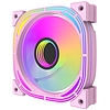 Darkflash INF24 5in1 ARGB számítógépes ventilátor szett rózsaszín (INF24 5IN1 (PWM) Pin)
