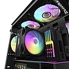 Darkflash INF8 ARGB ventilátorkészlet 5in1 számítógéphez 120x120 fekete (INF8 5in1)