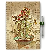 Dayliner agenda InSpiral A5 heti Bloom 2026