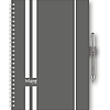Dayliner agenda InSpiral A5 heti GT szürke-fehér 2026