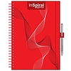 Dayliner agenda InSpiral A5 heti piros-piros 2026