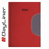 Dayliner agenda Memphis B5 heti piros-szürke 2026