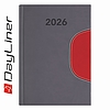 Dayliner agenda Memphis B6 heti szürke-piros 2026