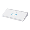 Dayliner asztali naptár Club 320x150 mm, fekvő háttal fehér 2024