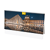 Dayliner asztali naptár Európa 320x150 mm, álló háttal