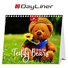 Dayliner asztali naptár Teddy álló mini 2026