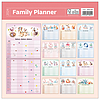 Dayliner falinaptár 300x600mm Family Planner 2024