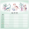 Dayliner falinaptár 300x600mm Family Planner 2024