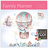 Dayliner falinaptár 300x600mm Family Planner