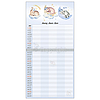 Dayliner falinaptár 300x600mm Family Planner