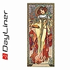 Dayliner falinaptár Alfons Mucha 2026