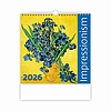 Dayliner falinaptár Impressionism 2026