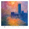 Dayliner falinaptár Impressionism 2026