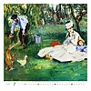 Dayliner falinaptár Impressionism 2026