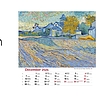 Dayliner falinaptár Vincent van Gogh 2026