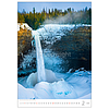 Dayliner falinaptár Waterfalls 315x450 mm ,reklámfelület: 70mm 2024