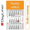Dayliner speditőr naptár 1 tömb 3 hónap Primus Classic Fejrész nélkül 2026 (10 db / csomag)