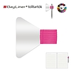 Dayliner napló tolltartó (pink)