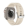 Decoded Ultra Traction szíj Apple Watch 42 / 44 / 45 / 49 mm-hez - fehér