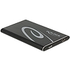 Delock 2.5 Külső merevlemezház SATA HDD > SuperSpeed USB 10 Gbps (USB 3.1 Gen 2) (max. 7 mm HDD) (42585)