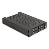 Delock 3.5 Mobil állvány 4 x M.2 NVMe SSD-hez OcuLink SFF-8612 konnektorral