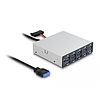 Delock 3.5 USB 5 Gbps első panel 10 x USB A-típusú