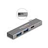 Delock 3 portos vékony USB hub USB Type-C csatlakoztatóval és 1 x USB 5 Gbps USB Type-C és 2 x USB 5 Gbps A-típusú