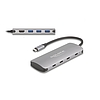 Delock 7 portos USB 10 Gbps Hub és 4K HDMI kimenet USB Type-C csatlakozóval és PD 3.0 90 Watt