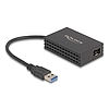 Delock A-típusú USB adapter 1 x SFP Gigabit LAN