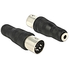 Delock Adapter DIN 5 pin apa> Stereo jack anya 3.5 mm 3 pin (84703)