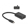 Delock Adapter HDMI anya - USB Type-C apa (DP Alt Mode) 4K, PD 100 W-tal