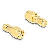 Delock Adapter RP-SMA-dugó apa SMA csatlakozóhüvely HBI59-1