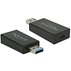 Delock Adapter SuperSpeed USB 10 Gbps (USB 3.1 Gen 2) A > USB Type-C (65689)