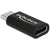 Delock Adapter SuperSpeed USB 10 Gbps (USB 3.1 Gen 2) USB Type-C csatlakozódugóval > csatlakozóhüve (65697)