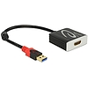 Delock Adapter USB 3.0 A-típusú csatlakozódugóval > HDMI csatlakozóhüvellyel (62736)