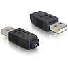 Delock Adapter USB micro-A+B female to USB2.0-A male (65029)