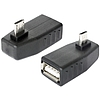 Delock adapter USB micro-B apa > USB 2.0-A anya, OTG, 90 -ban forgatott (65474)