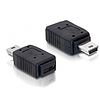 Delock Adapter USB mini apa > USB micro-A+B anya (65155)