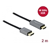 Delock Aktív DisplayPort 1.4 - HDMI kábel 4K 60 Hz (HDR) 2 méter hosszú (85929)