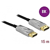 Delock Aktív optikai kábel DisplayPort 1.4 8K 15 m (85886)