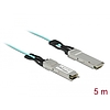 Delock Aktív optikai kábel QSFP+ 5 m (84048)