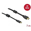 Delock Aktív USB Type-C - HDMI kábel (DP Alt Mode) 4K 60 Hz 7 méter hosszú (85973)