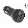 Delock autós töltő USB Type-C PD 3.0 és USB Type-A 32 W teljesítménnyel