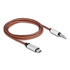 Delock AUX kábel USB Type-C dugós sztereó csatlakozóval 3,5 mm 4 tűs 1,2 m